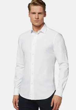Stretch Nylon Slim Fit Shirt|Boggi Milano Cheap
