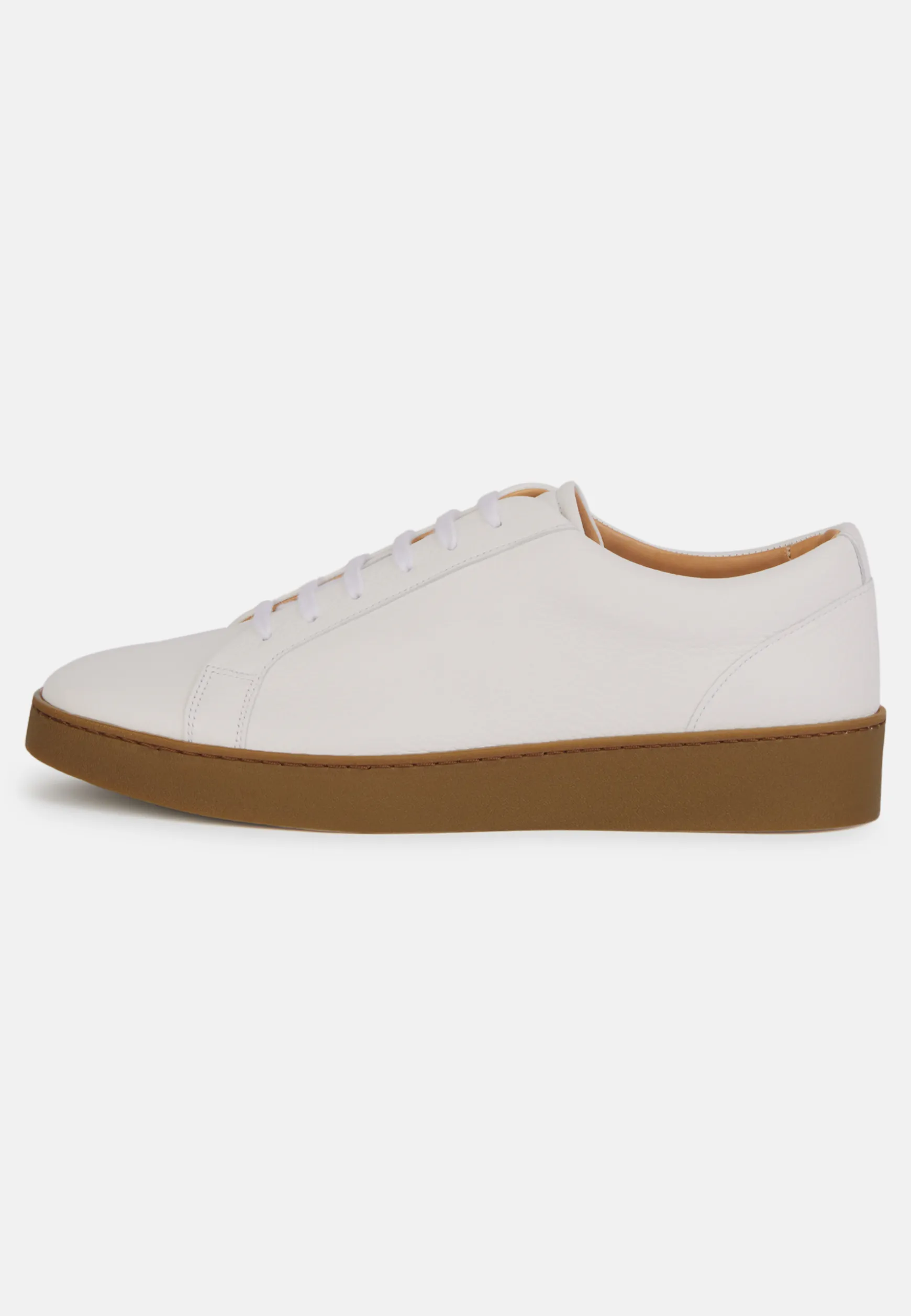 Tumbled Leather Trainers|Boggi Milano Cheap