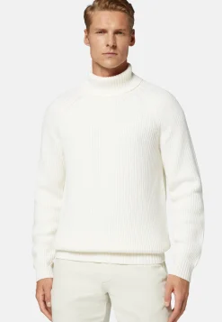 Turtleneck Jumper in Merino Wool|Boggi Milano Best Sale