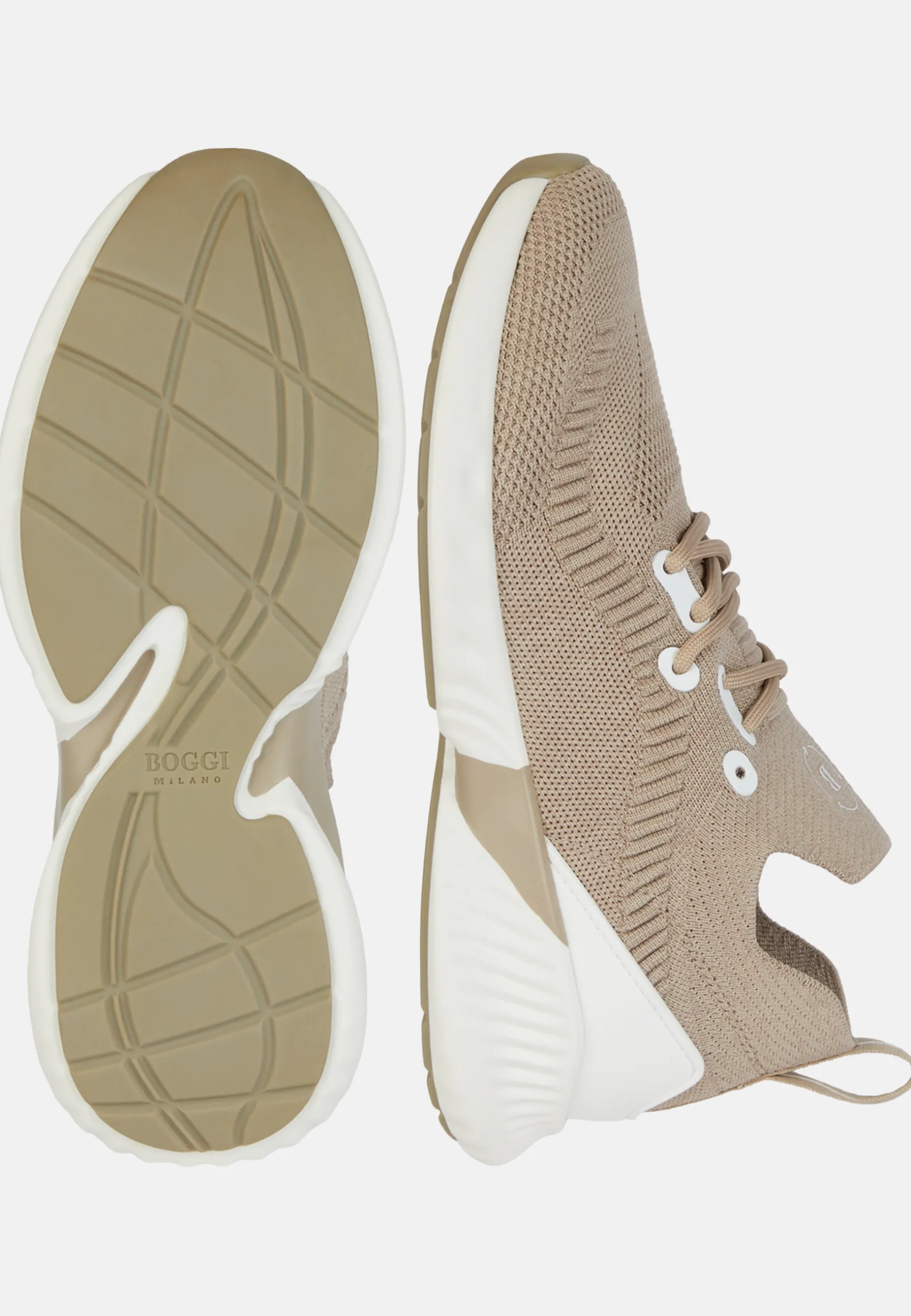 Willow Trainers in Recycled Yarn|Boggi Milano Fashion