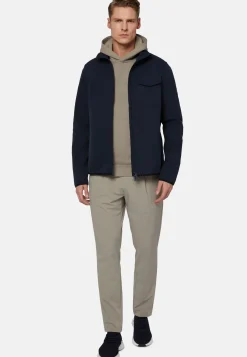 Windbreaker Jacket In Recycled Technical Fabric|Boggi Milano Clearance