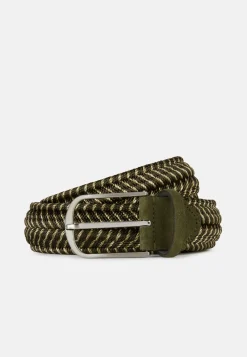 Woven Elasticated Belt In Viscose|Boggi Milano Online