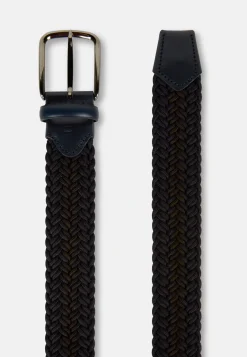 Woven Elasticated Belt In Viscose|Boggi Milano Discount