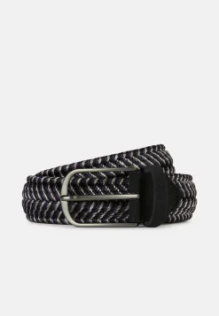 Woven Elasticated Belt In Viscose|Boggi Milano Cheap